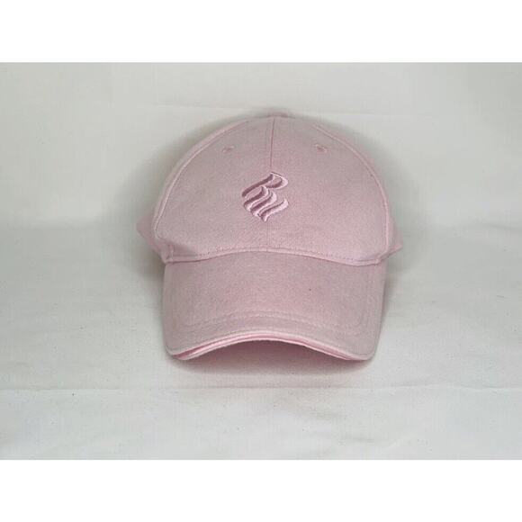 Unisex Rocawear Baseball Cap Pink Solid Color Hat Adjustable Strap - Picture 7 of 9